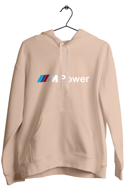 Men`s hoodie with prints Mpower BMW. Bmw, cars, m series. 2070702