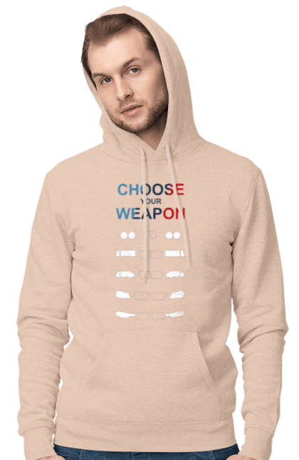 Чоловіче худі з принтом "Bmw Weapon Wh". Авто, бмв, машина, ніздрі. 2070702