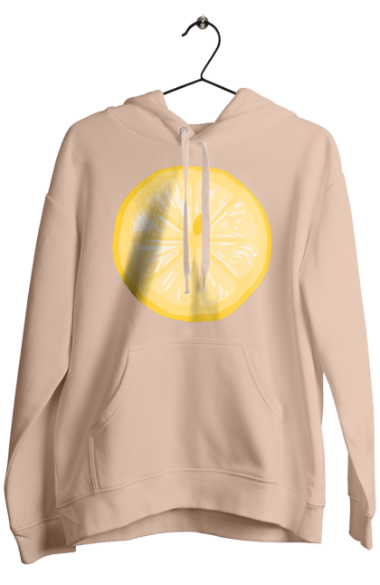 Чоловіче худі з принтом "Круглий лимон". Лето, лимон. 2070702