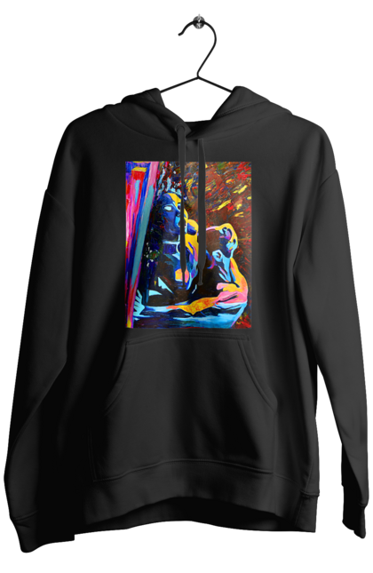 Чоловіче худі з принтом "Пристрасть". Картина, секс. 2070702