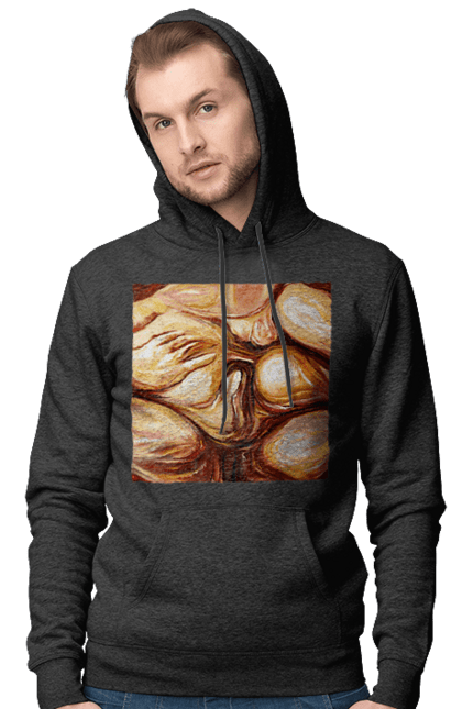 Чоловіче худі з принтом "Груповий секс". Груповий, картина, секс. 2070702