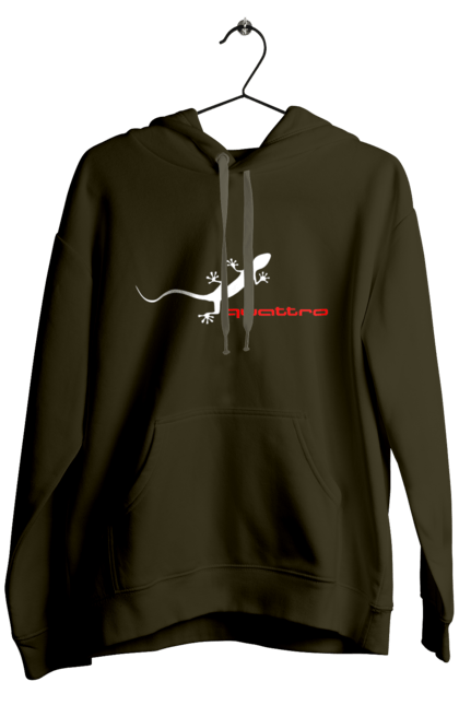Men`s hoodie with prints Audi Quattro. Audi, cars. 2070702