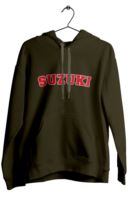 Men`s hoodie with prints Suzuki 2. Auto, machine, suzuki. 2070702