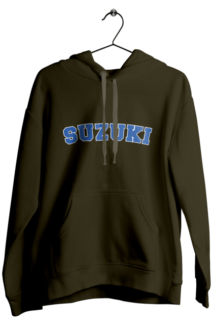 Men`s hoodie with prints Suzuki 2. Auto, machine, suzuki. 2070702