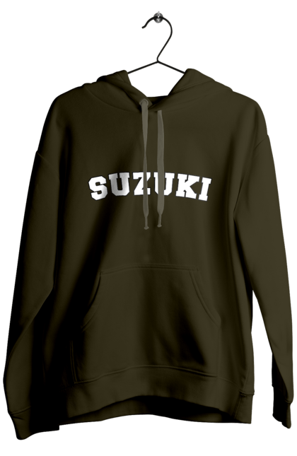 Men`s hoodie with prints Suzuki 2. Auto, machine, suzuki. 2070702