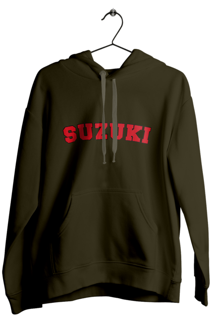 Men`s hoodie with prints Suzuki 2. Auto, machine, suzuki. 2070702