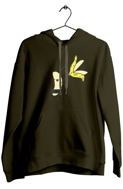 Чоловіче худі з принтом "Кутить". Банан, гумор, кутить, на вечірку. 2070702