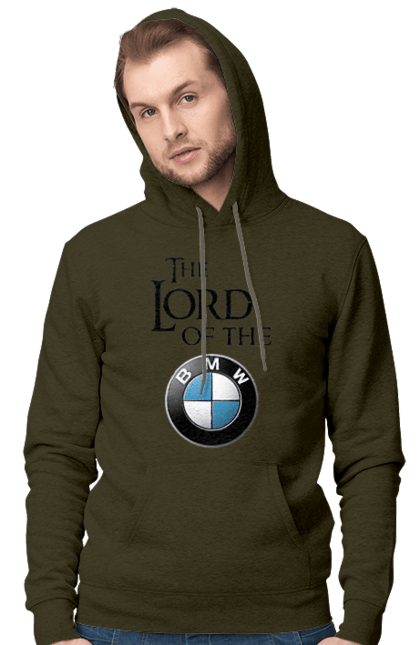Чоловіче худі з принтом "The lord of the BMW black". Бмв, гра престолів. 2070702