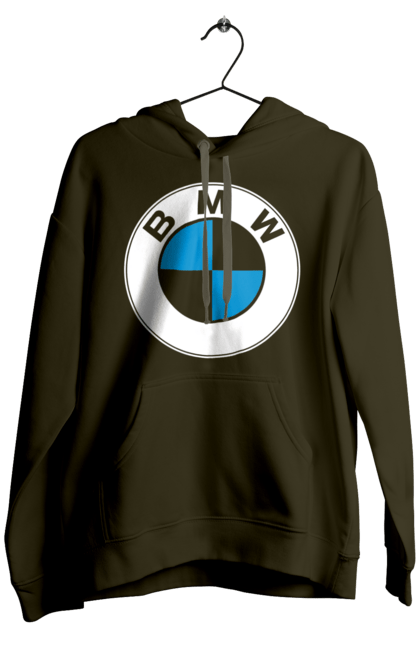 Men`s hoodie with prints Bmw Logo Wh. Bmw, cars. 2070702