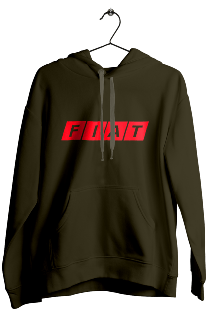 Men`s hoodie with prints Fiat. Fiat. 2070702