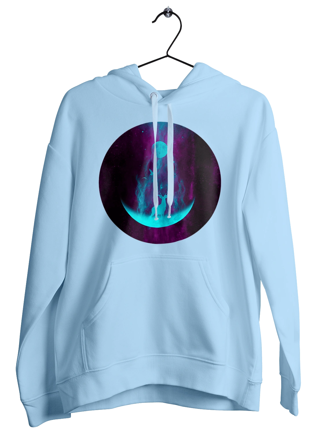 Олень Силует