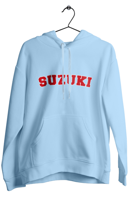 Men`s hoodie with prints Suzuki 2. Auto, machine, suzuki. 2070702