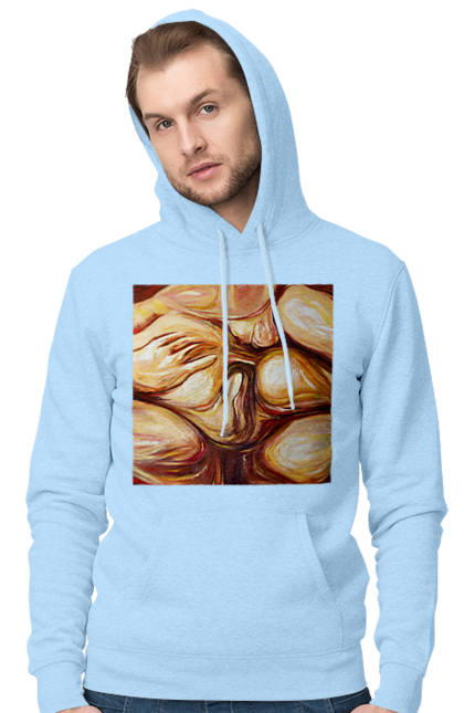 Чоловіче худі з принтом "Груповий секс". Груповий, картина, секс. 2070702