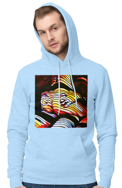 Чоловіче худі з принтом "Секс зверху". Картина, секс. 2070702