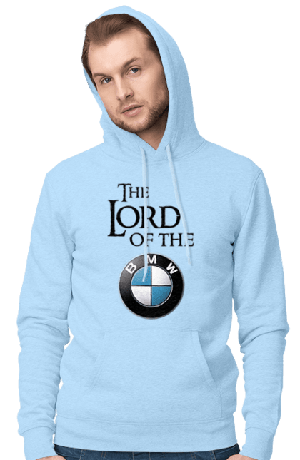 Чоловіче худі з принтом "The lord of the BMW black". Бмв, гра престолів. 2070702
