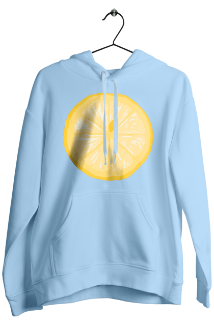 Чоловіче худі з принтом "Круглий лимон". Лето, лимон. 2070702