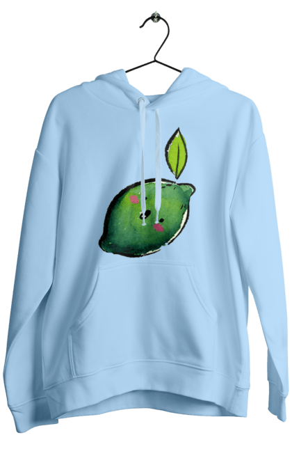 Чоловіче худі з принтом "Любий лайм". Лайм, літо, любий, посмішка. 2070702