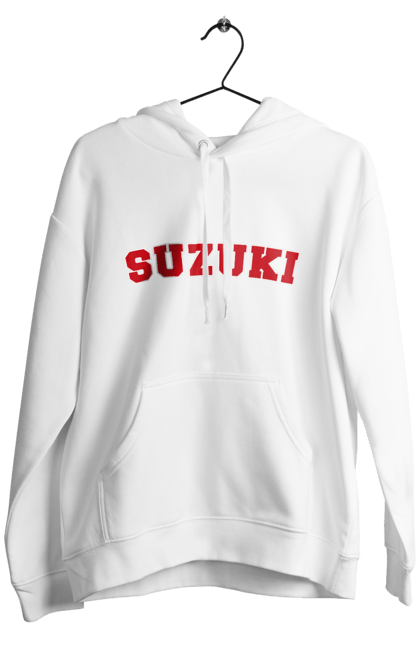 Men`s hoodie with prints Suzuki 2. Auto, machine, suzuki. 2070702