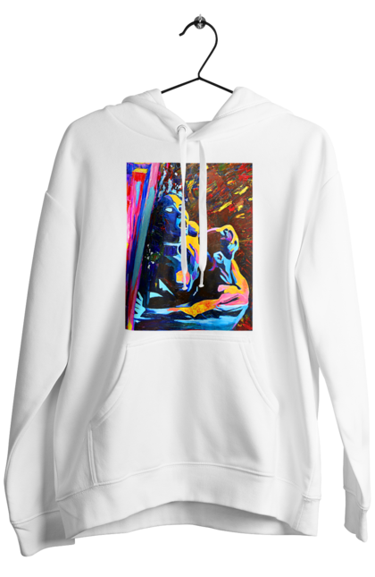 Чоловіче худі з принтом "Пристрасть". Картина, секс. 2070702