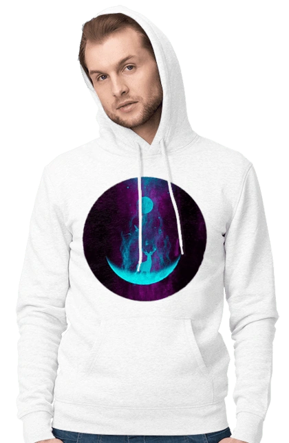 Олень Силует