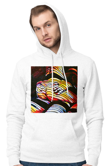 Чоловіче худі з принтом "Секс зверху". Картина, секс. 2070702