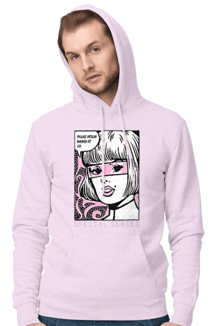 Чоловіче худі з принтом "Попарт". Попарт. 2070702