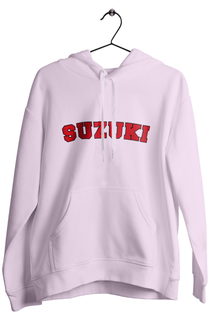 Men`s hoodie with prints Suzuki 2. Auto, machine, suzuki. 2070702