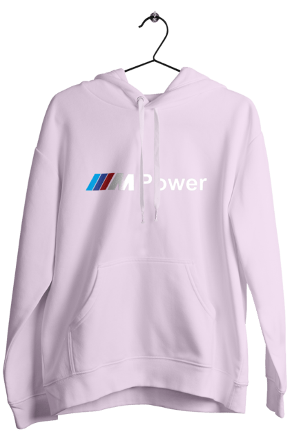 Men`s hoodie with prints Mpower BMW. Bmw, cars, m series. 2070702