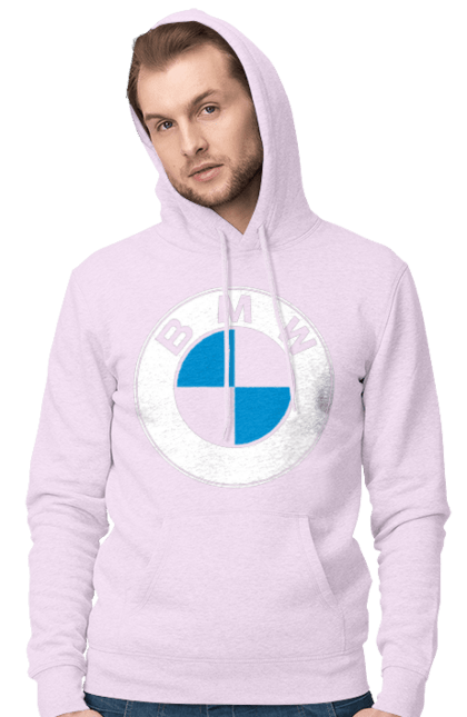 Чоловіче худі з принтом "Bmw Logo". Бмв, машини. 2070702