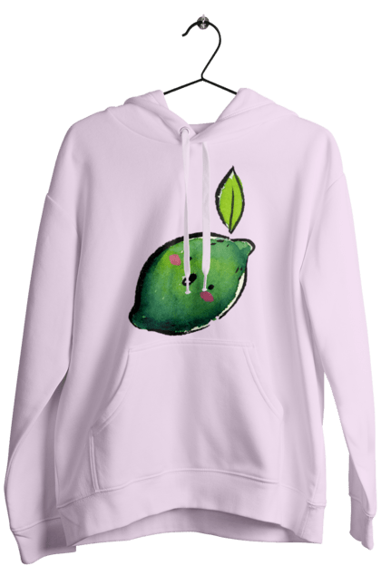 Чоловіче худі з принтом "Любий лайм". Лайм, літо, любий, посмішка. 2070702