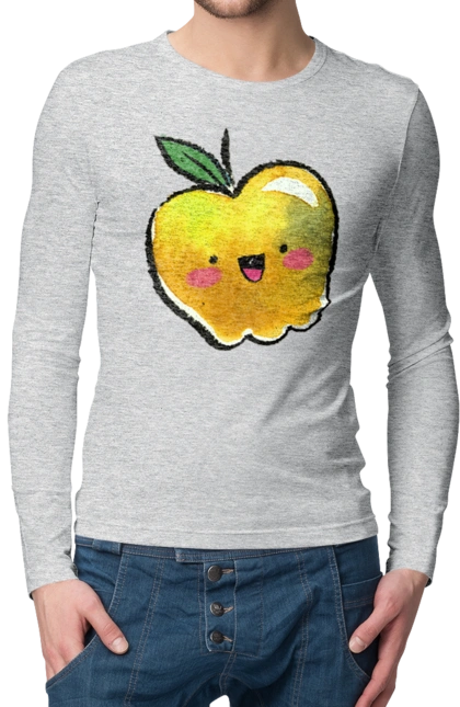 Миле жовте яблуко