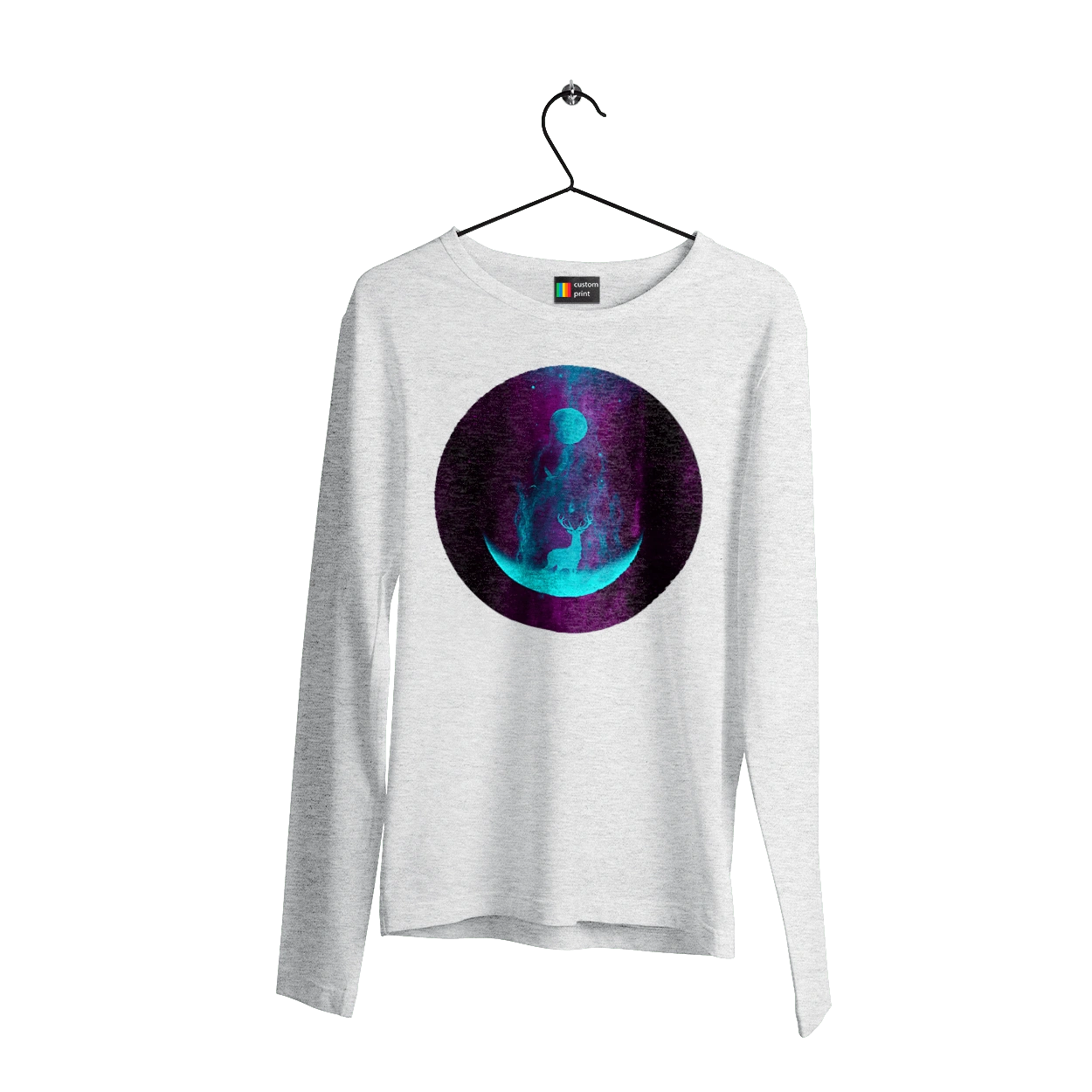 Олень Силует