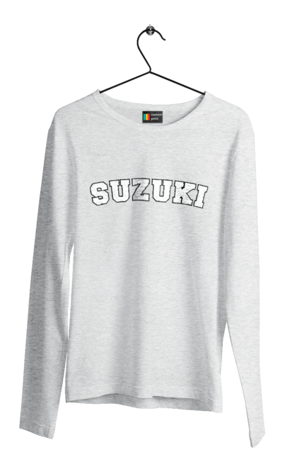 Men`s longsleeve with prints Suzuki 2. Auto, machine, suzuki. 2070702