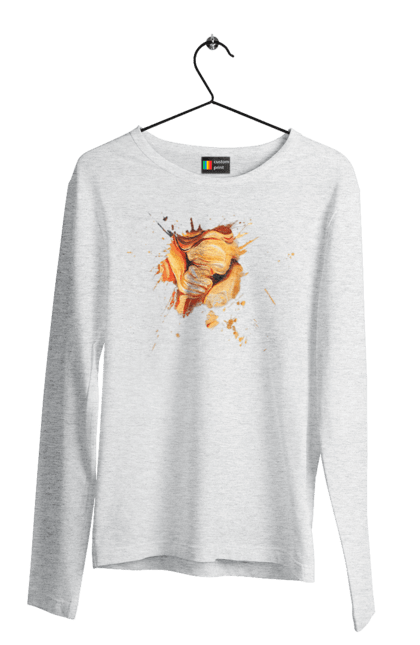 Чоловічий лонгслів з принтом "Ударна робота". Картина, секс. 2070702