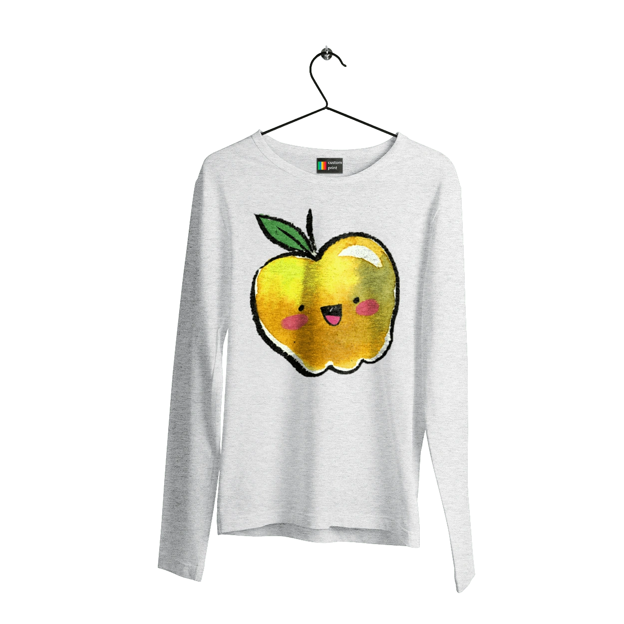 Миле жовте яблуко