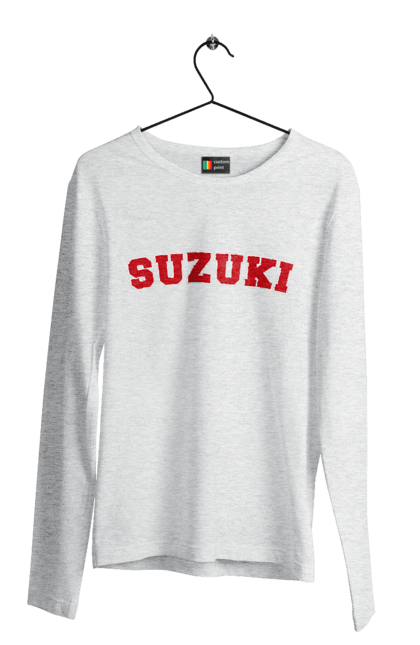 Men`s longsleeve with prints Suzuki 2. Auto, machine, suzuki. 2070702