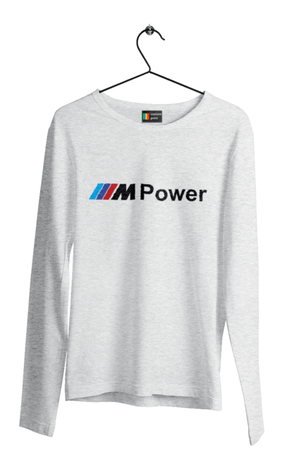 Men`s longsleeve with prints Mpower BMW. Bmw, cars, m series. 2070702