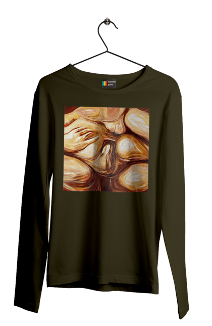 Men`s longsleeve with prints Group sex. Group, picture, sex. 2070702