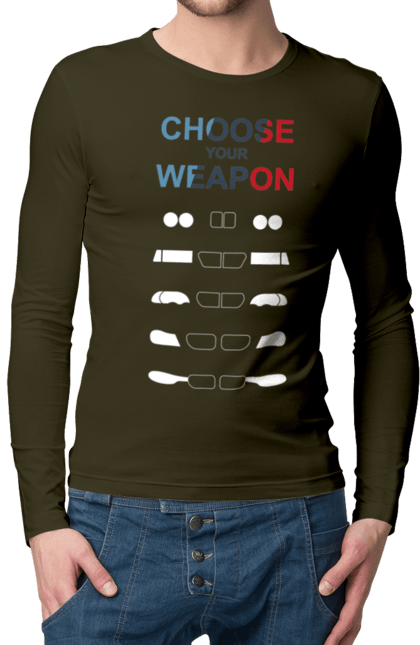 Мужской лонгслив с принтом Bmw Weapon. Авто, бмв, машина, ноздри. 2070702