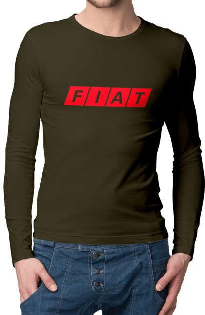Men`s longsleeve with prints Fiat. Fiat. 2070702