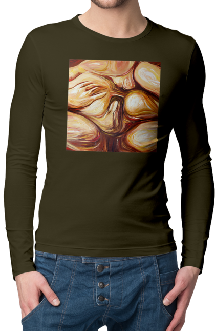 Men`s longsleeve with prints Group sex. Group, picture, sex. 2070702