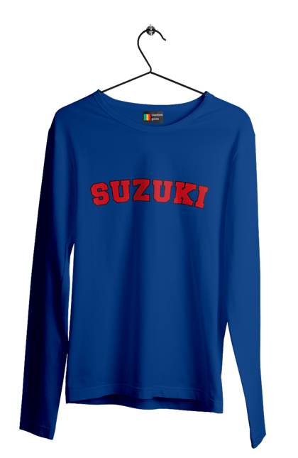 Men`s longsleeve with prints Suzuki 2. Auto, machine, suzuki. 2070702
