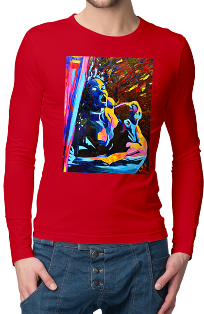 Men`s longsleeve with prints Passion. Picture, sex. 2070702
