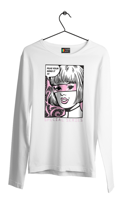 Men`s longsleeve with prints Pop Art. Popart. 2070702