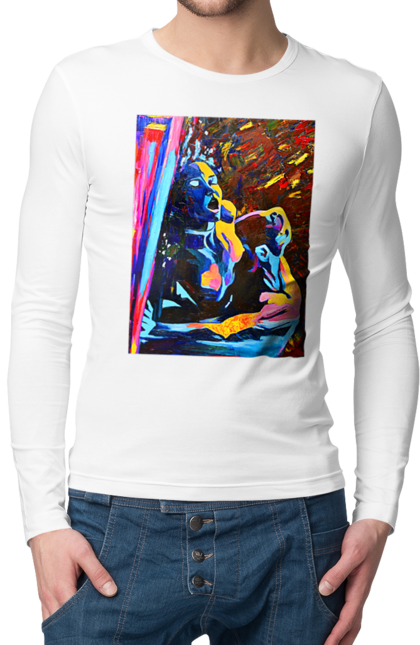 Men`s longsleeve with prints Passion. Picture, sex. 2070702