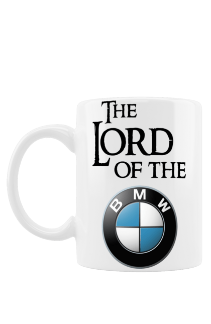 Чашка з принтом "The lord of the BMW black". Бмв, гра престолів. 2070702