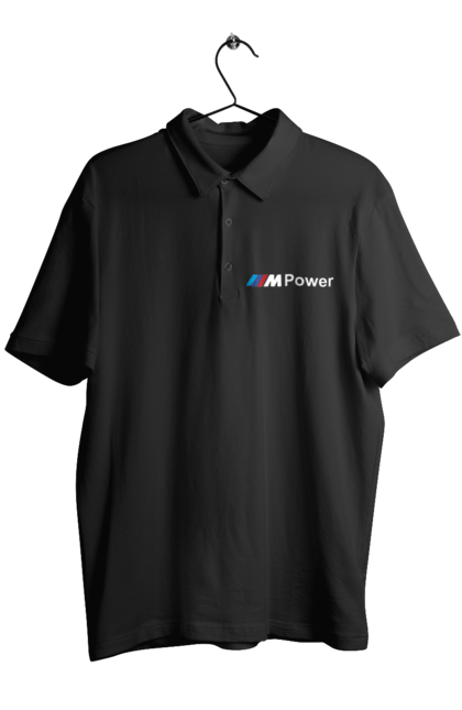 Поло чоловіче з принтом "Mpower БМВ". Бмв, м серія, машини. 2070702