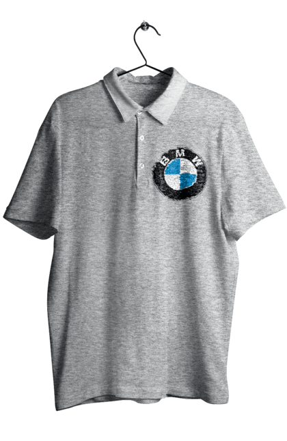 Men`s polo with prints Bmw Logo Bl. Bmw, cars. 2070702
