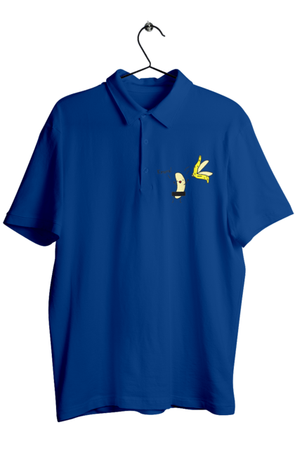 Men`s polo with prints To booze. Banana, humour, on a party, to booze. 2070702