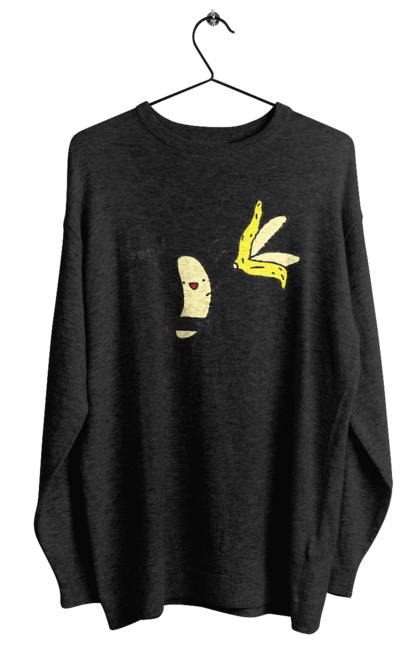 Світшот жіночий з принтом "Кутить". Банан, гумор, кутить, на вечірку. 2070702